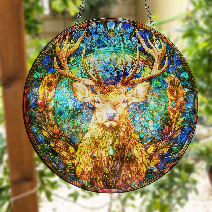 Deer Suncatcher Sun Catcher for Window | Myphotostation
