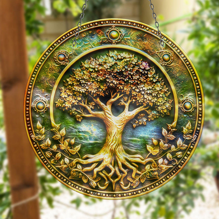 Metal Life of tree Suncatcher Perfect Gift | Myphotostation
