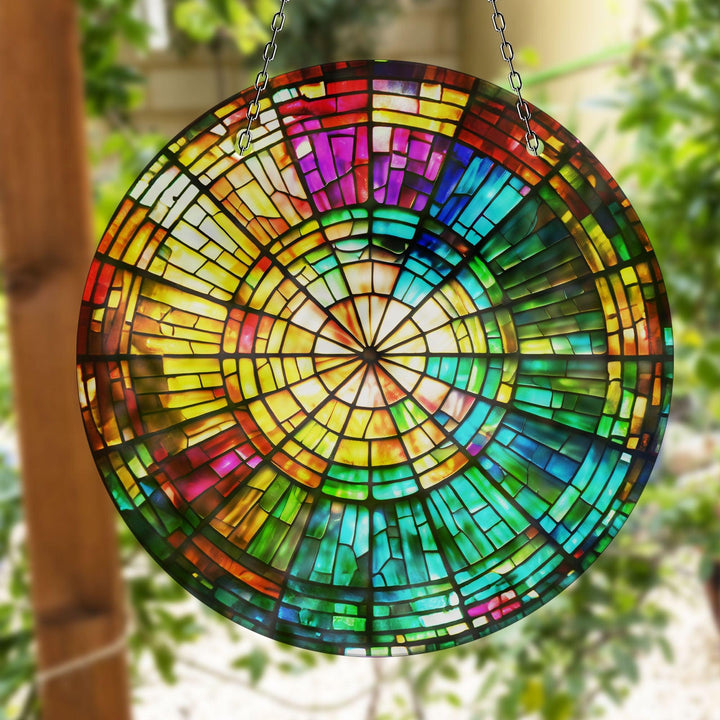 Colorful Stained Suncatcher Sun Catchers | Myphotostation
