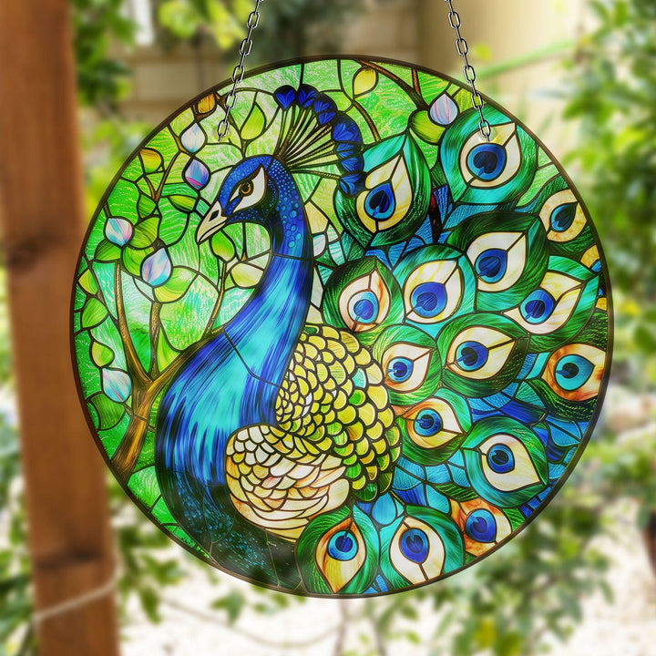 Sparrowhawk Suncatcher Decor Perfect Gift | Myphotostation
