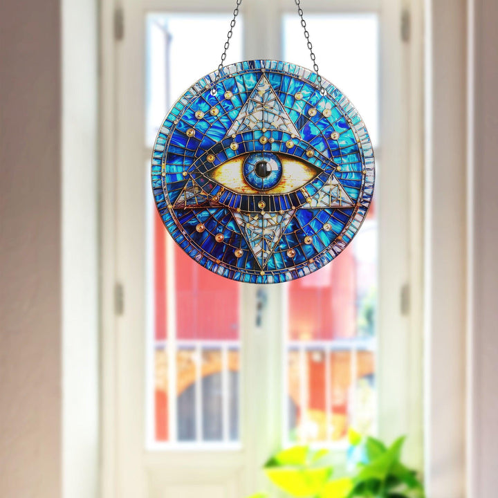 Blue Eye Suncatcher Decor Beautiful Home Decor | Myphotostation
