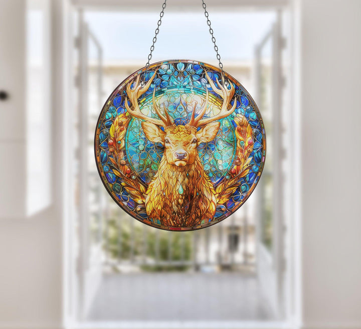 Deer Suncatcher Transform Windows with Suncatchers | Myphotostation
