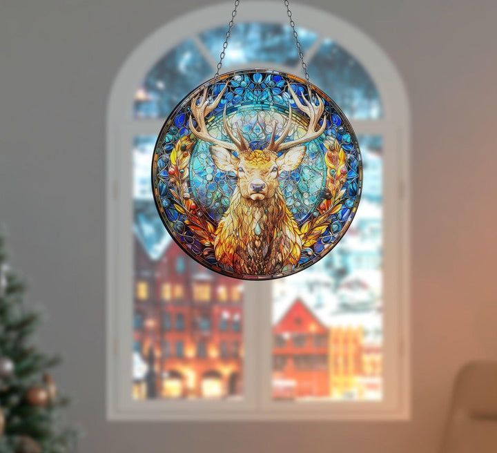 Deer Suncatcher Beautiful Home Decor | Myphotostation
