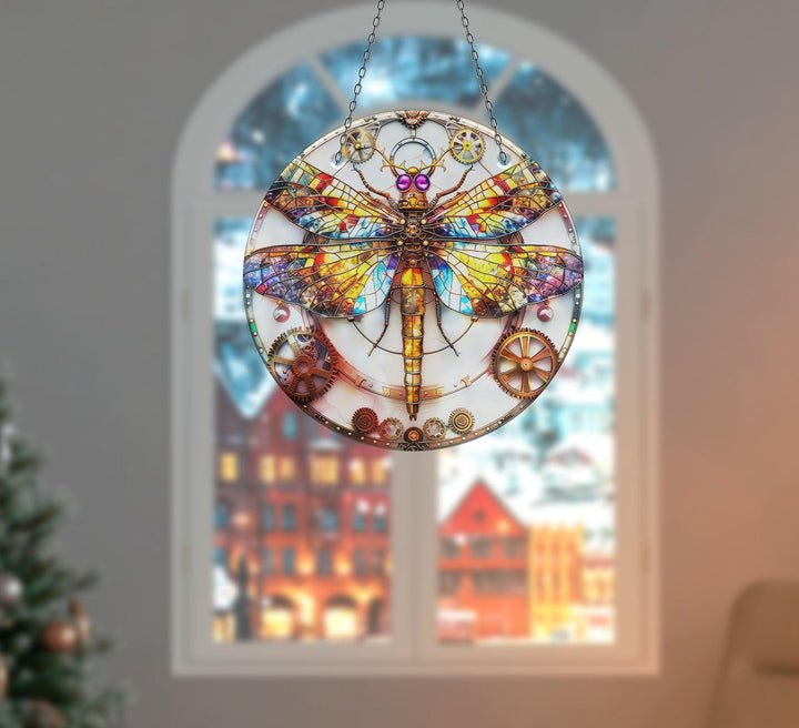 Dragonfly Colorful Suncatcher Perfect Gift | Myphotostation
