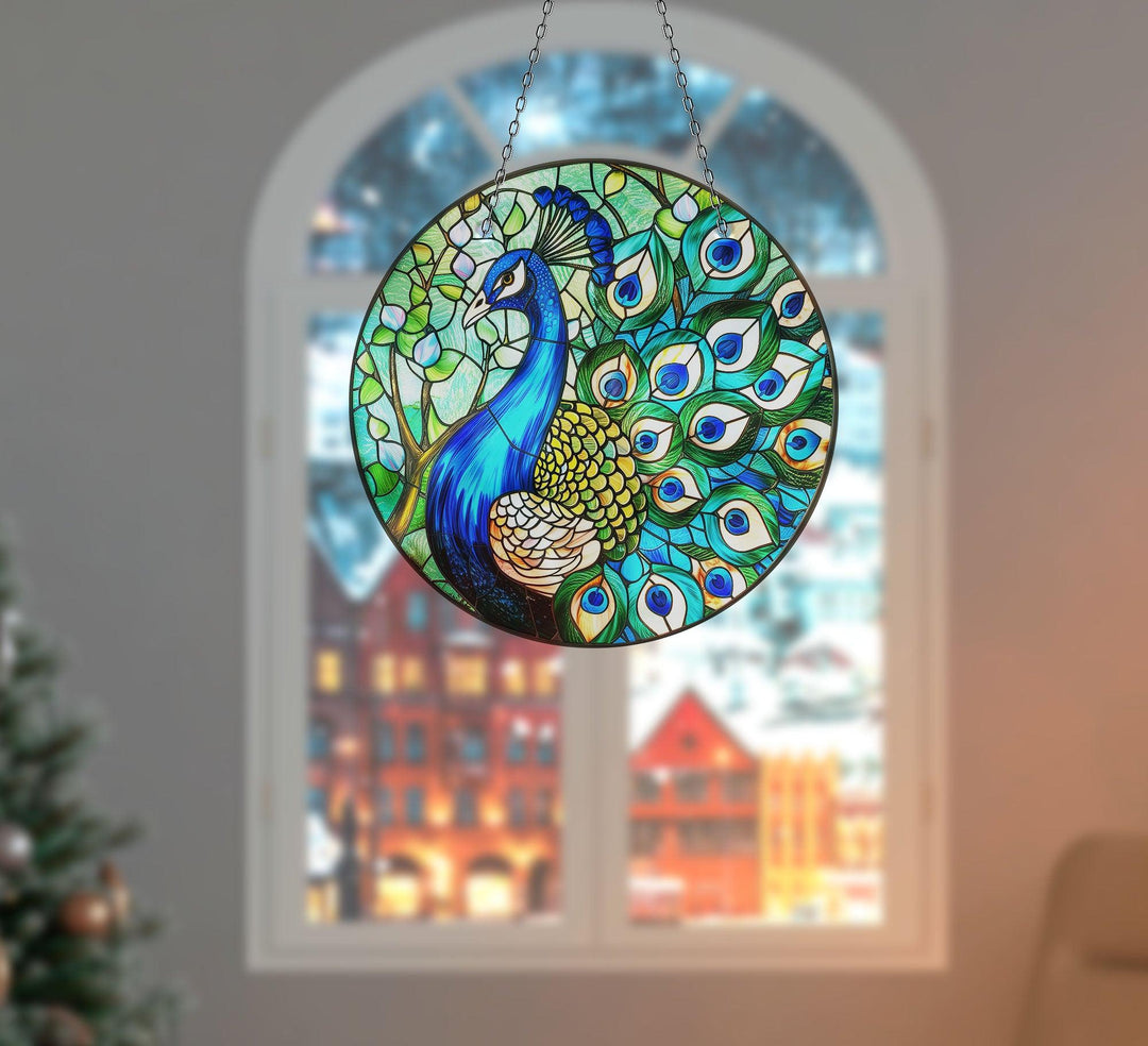 Sparrowhawk Suncatcher Decor Sun Catcher for Window | Myphotostation
