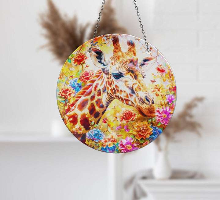 Giraffe Suncatcher Decor  Brighten Windows | Myphotostation
