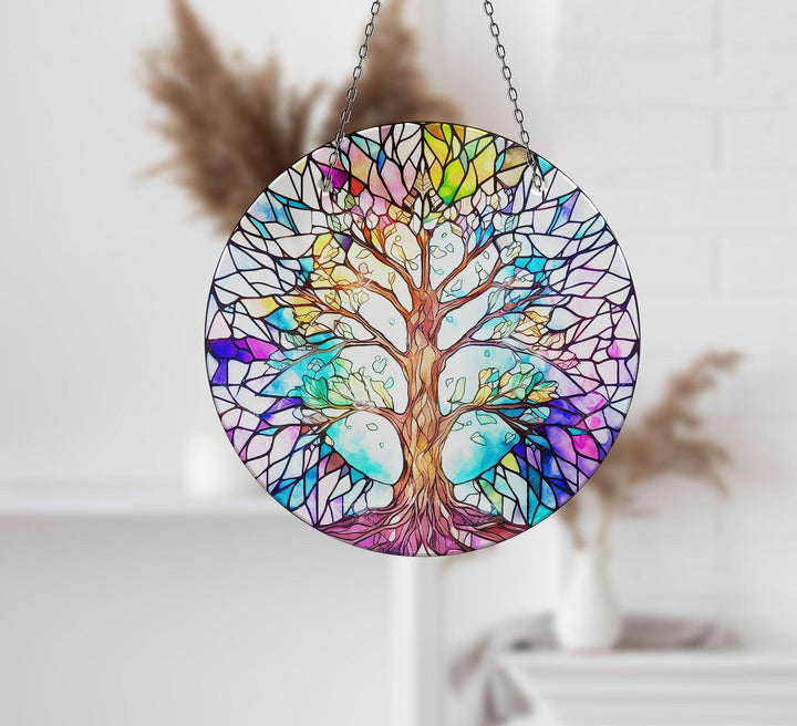 White Life of tree Suncatcher Sun Catchers | Myphotostation
