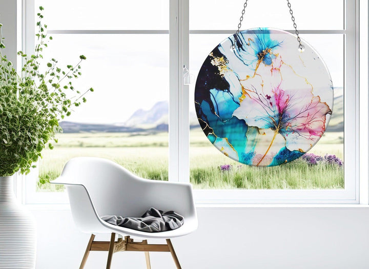 Marble Flower Suncatcher Beautiful Home Decor | Myphotostation
