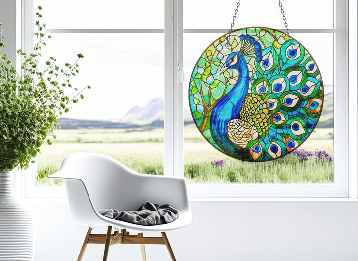 sSparrowhawk Suncatcher Decor Glass Suncatchers | Myphotostation
