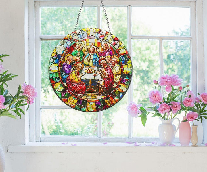 Christian Design Suncatcher Decor Beautiful Home Decor | Myphotostation
