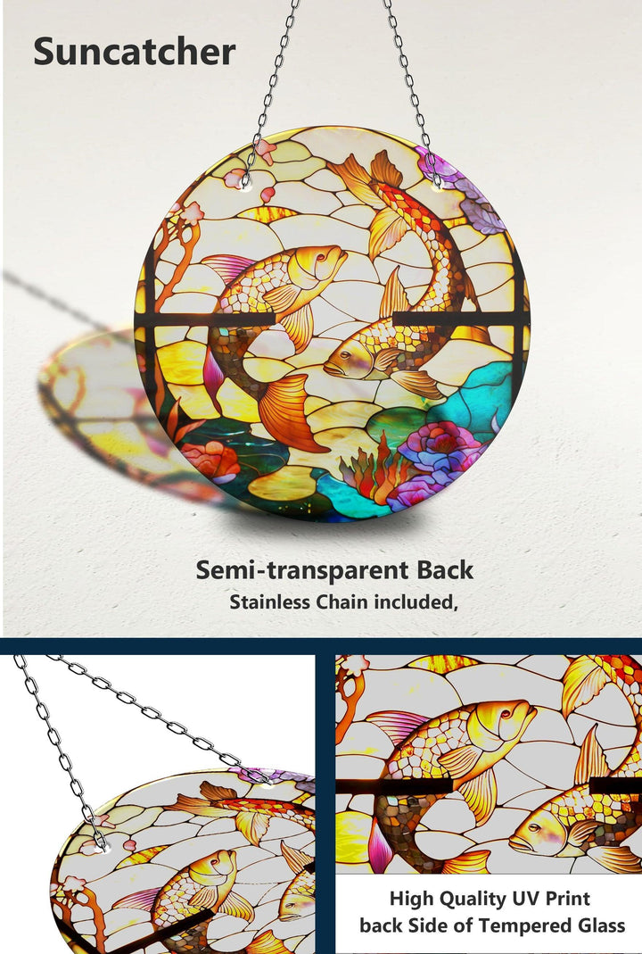 Yin-Yang Fische Sonnenfänger