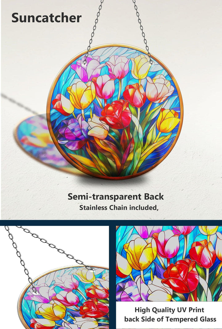 Vintage Sonnenfänger mit Blumenmuster