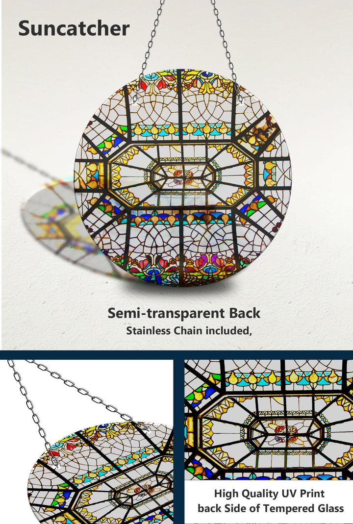 Sonnenfänger mit gebeiztem Design