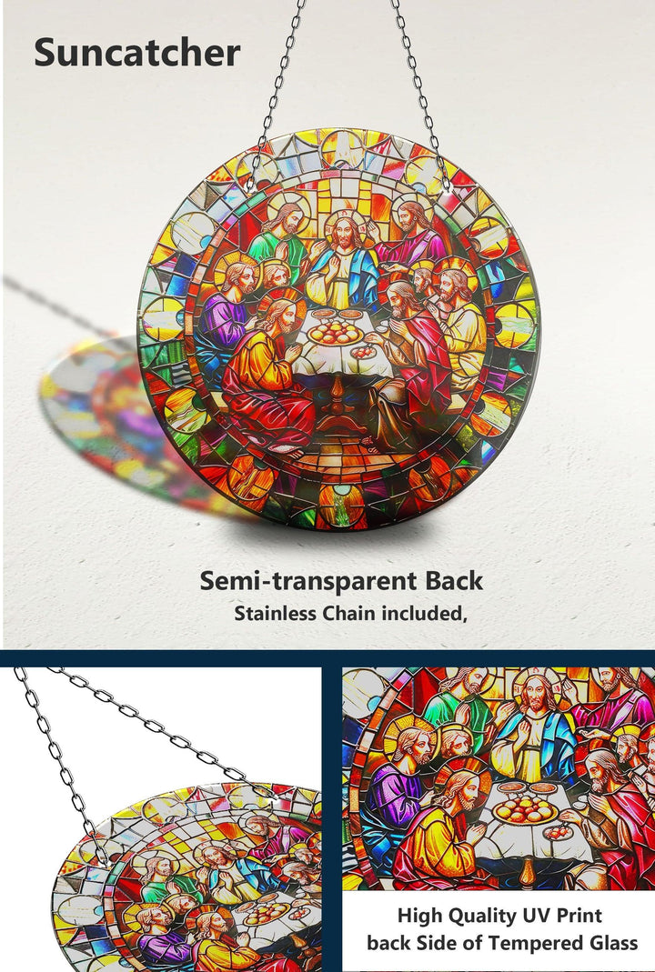 Sonnenfänger-Dekor mit christlichem Design