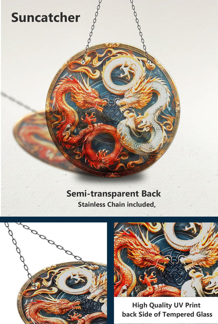 Koreanische Drachen Sonnenfänger Dekor