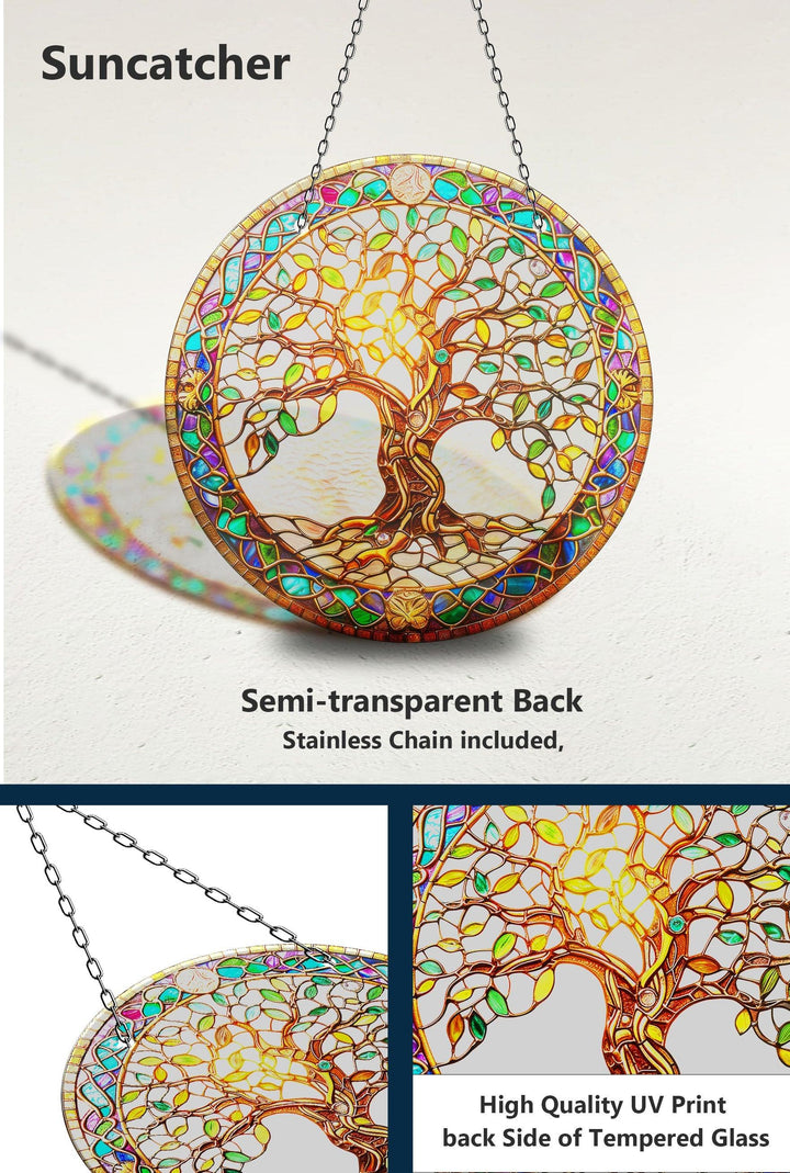 Leben des Baumes Glänzender Sonnenfänger Dekor