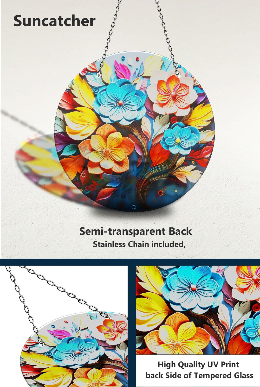 Lebendiger botanischer Sonnenfänger