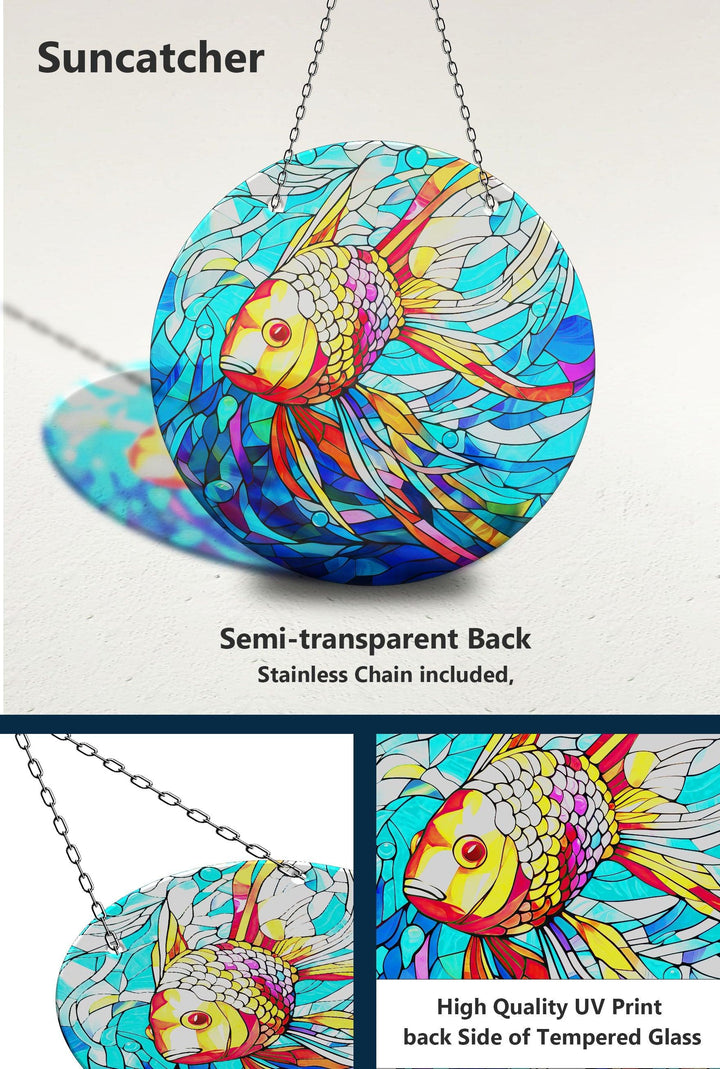 Goldfisch Sonnenfänger Dekor