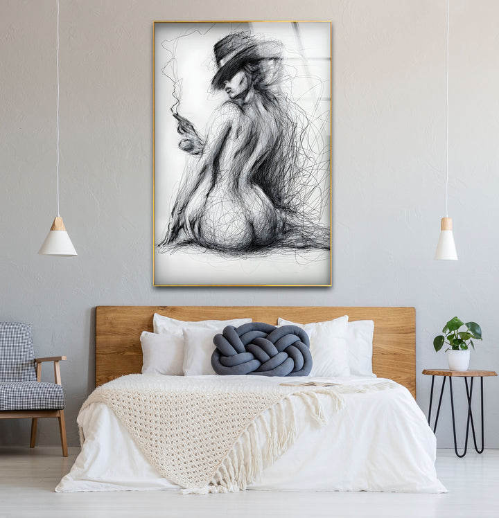 Elegant sexy art showcasing erotic paintings and modern nude designs