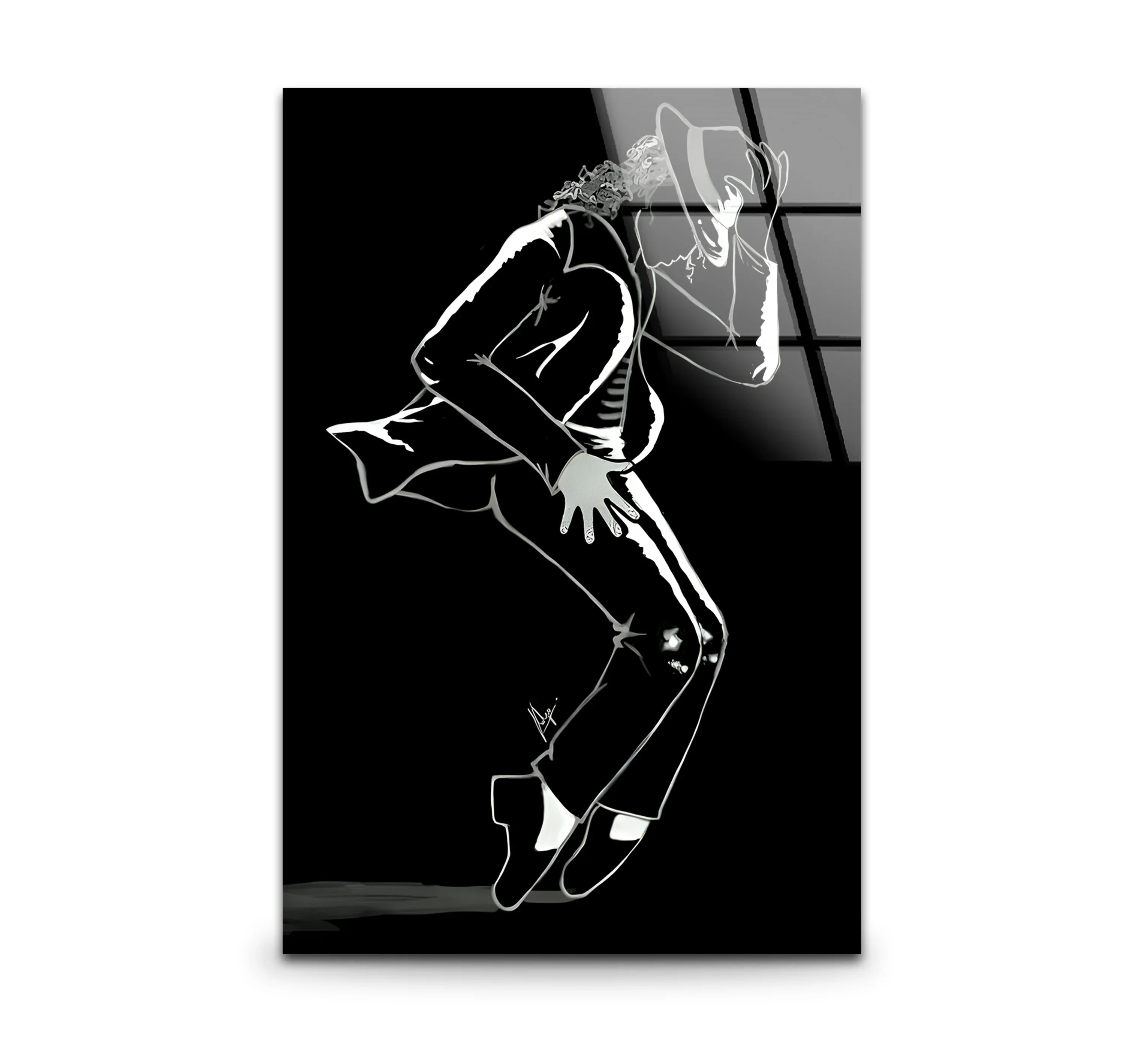 Black & White Abstract Drawings – Michael Jackson Art – MyPhotoStation