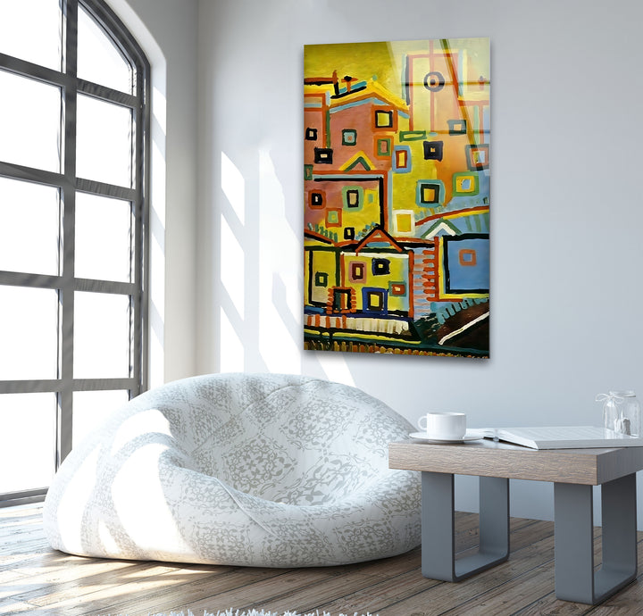 Picasso’s Landscapes Glass Wall Art