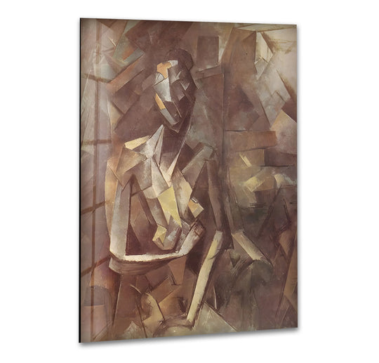 Pablo Picasso Seated Nude Glass Wall Art - MyPhotoStation