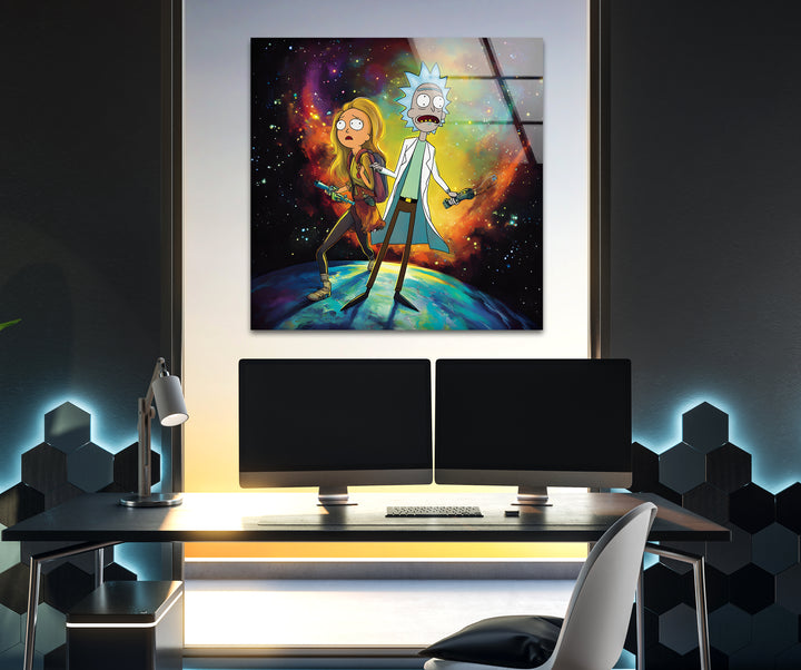 Charming animated art that brings a magical cartoon world to life through intricate designs and lively hues