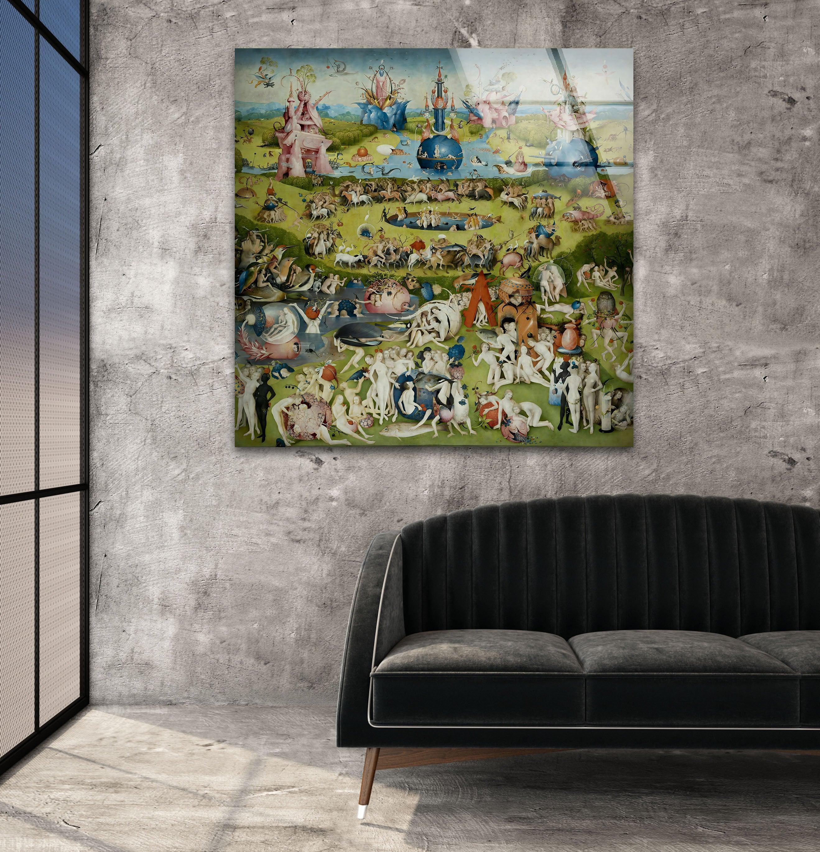 The Garden of Earthly Delights Glass Art – Bosch's Masterpiece