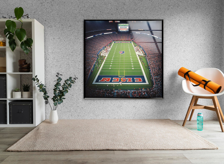 Stadium of NFL Glass Wall Art glass image printing, glass prints from photos
