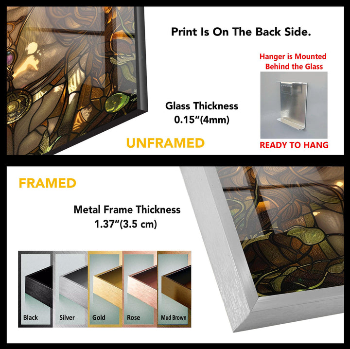 Goddess Tempered Glass Wall Art - MyPhotoStation