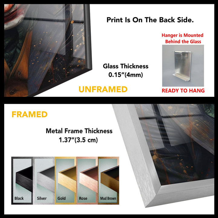 Joker Tempered Glass Wall Art - MyPhotoStation