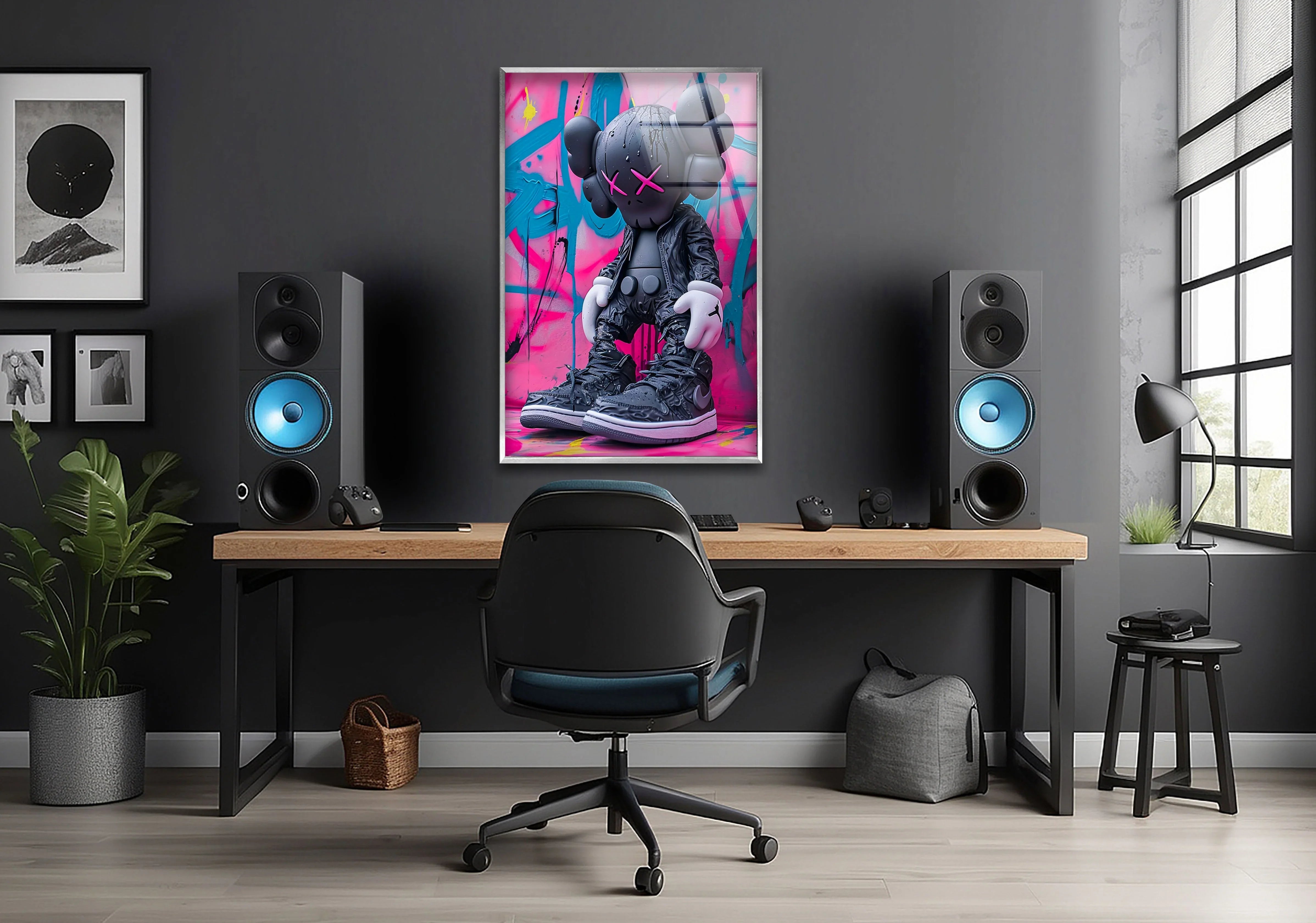 Joshua Vides ジョシュア・ヴィーダス　シルクスクリーン　KAWS Jisbar | Two Tone Kaws (2023) | Available for Sale | Artsy