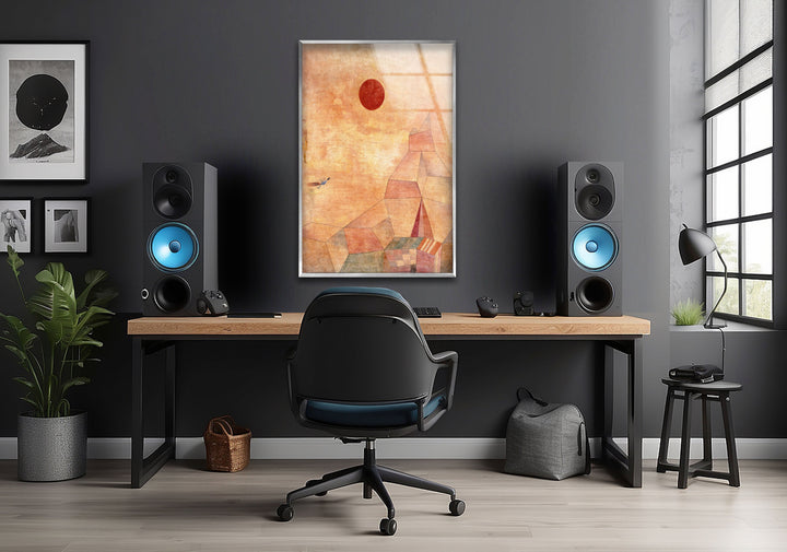 Märchen Paul Klee Glass Wall Art custom glass pictures, glass art prints
