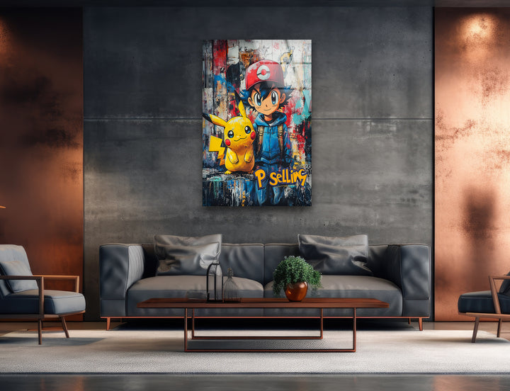 Captivating animation art blending imaginative cartoon aesthetics with a playful and vibrant palette
