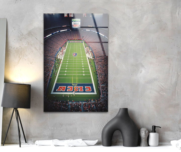 Stadium of NFL Glass Wall Art large glass photo prints, glass wall photos
