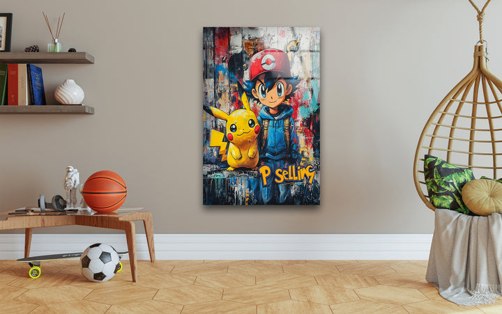 Whimsical cartoon art displaying a playful animated world bursting with imagination and color
