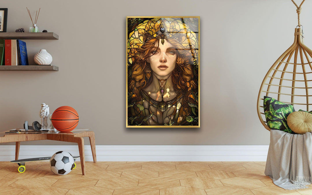 Goddess Tempered Glass Wall Art - MyPhotoStation