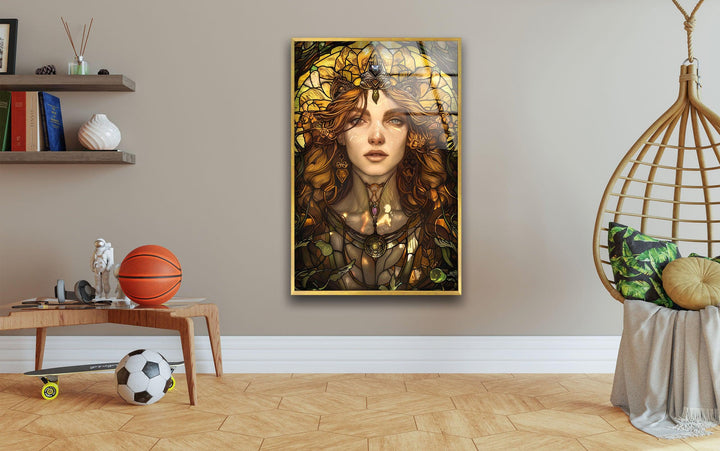 Goddess Tempered Glass Wall Art - MyPhotoStation