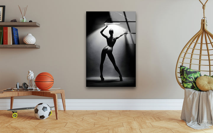 Erotic artwork combining nude art and sexual drawings for bold decor
