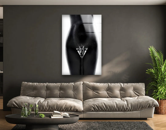 Captivating naked art with a focus on sexual and erotic aesthetics
