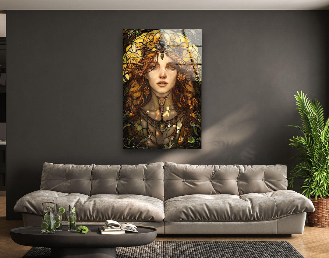 Goddess Tempered Glass Wall Art - MyPhotoStation