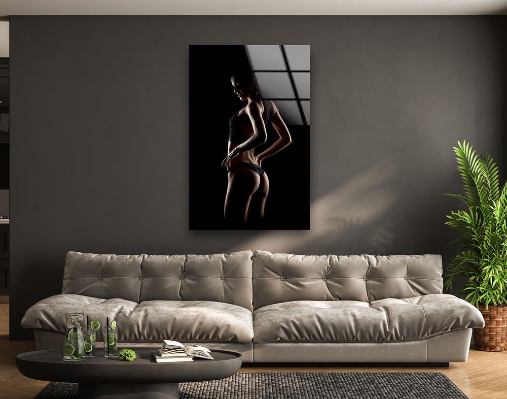 Naked art featuring sensual erotic paintings and sexy artistic flair
