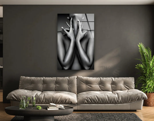 Refined pornographic art blended with sexy artwork for bold interiors
