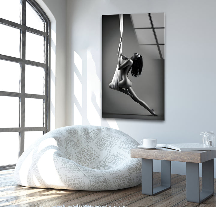 Striking erotic drawings paired with sensual sexy artwork for modern spaces
