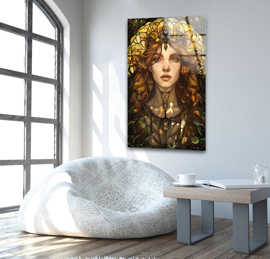 Goddess Tempered Glass Wall Art - MyPhotoStation