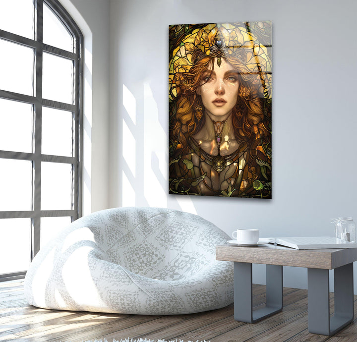 Goddess Tempered Glass Wall Art - MyPhotoStation