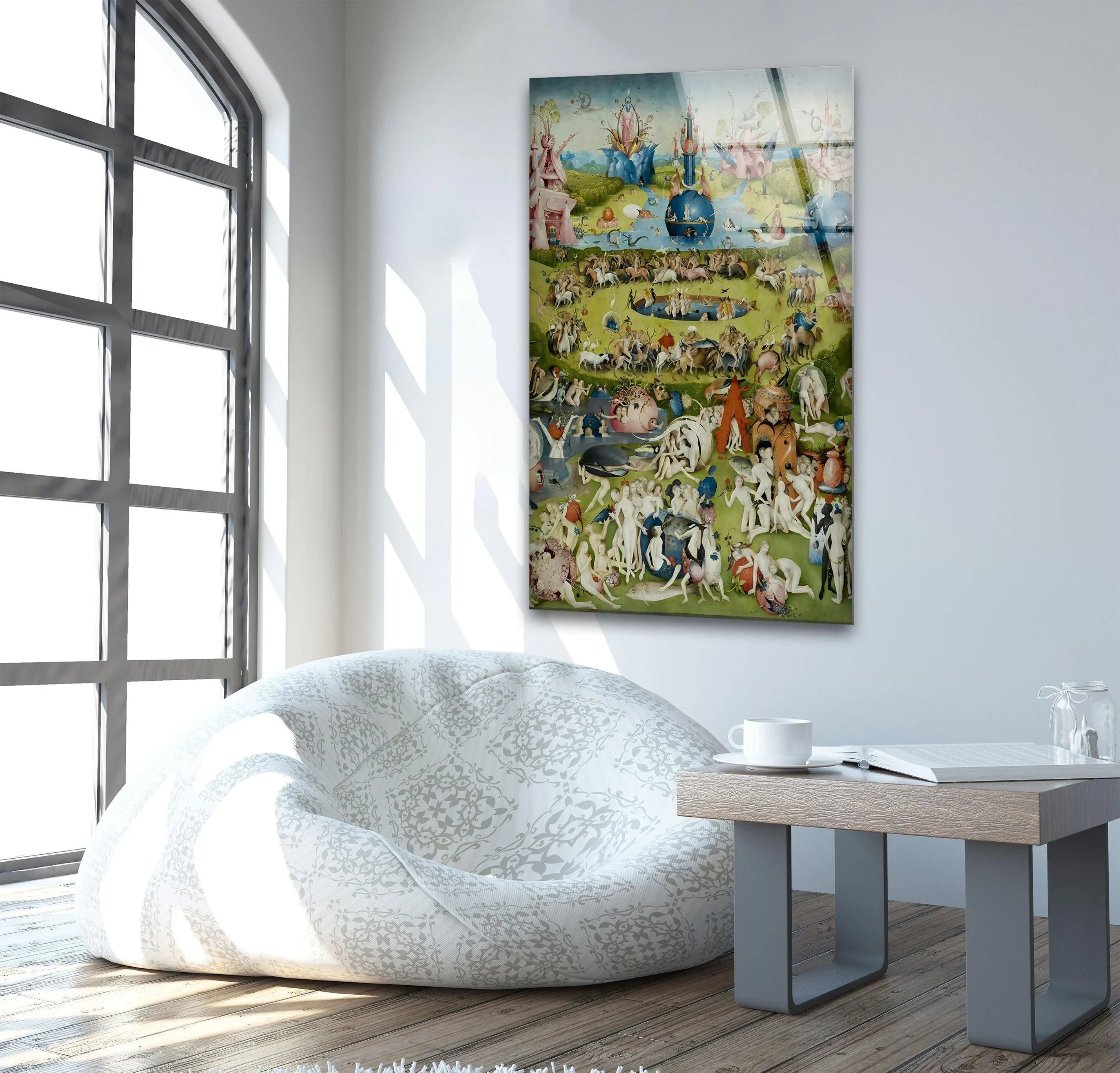 The Garden of Earthly Delights Glass Art – Bosch's Masterpiece