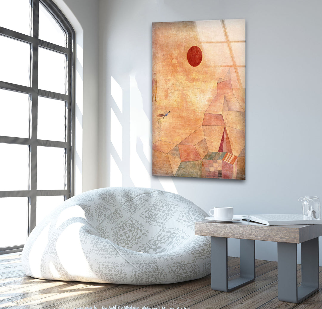 Märchen Paul Klee Glass Wall Art print on glass, glass printed photos
