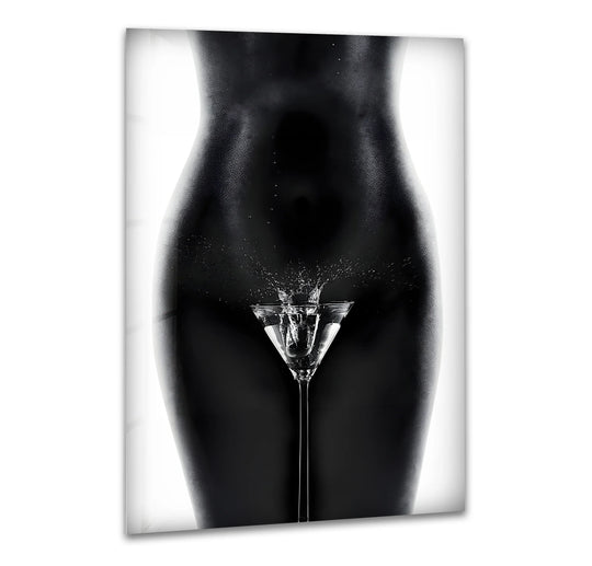 Nude artwork combining sex art and elegant erotic paintings
