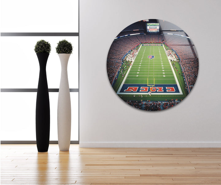 Stadium of NFL Glass Wall Art print on glass, glass printed photos
